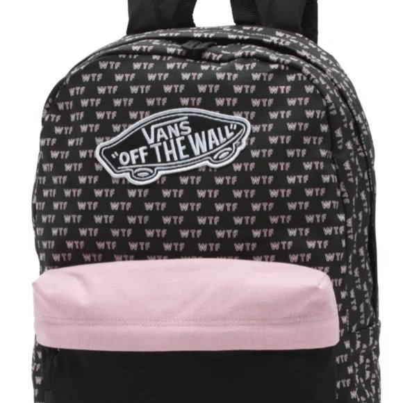 vans off the wall backpack black